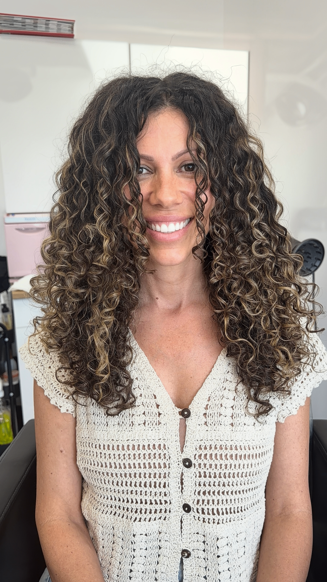 After: Root lift she didn't think she had